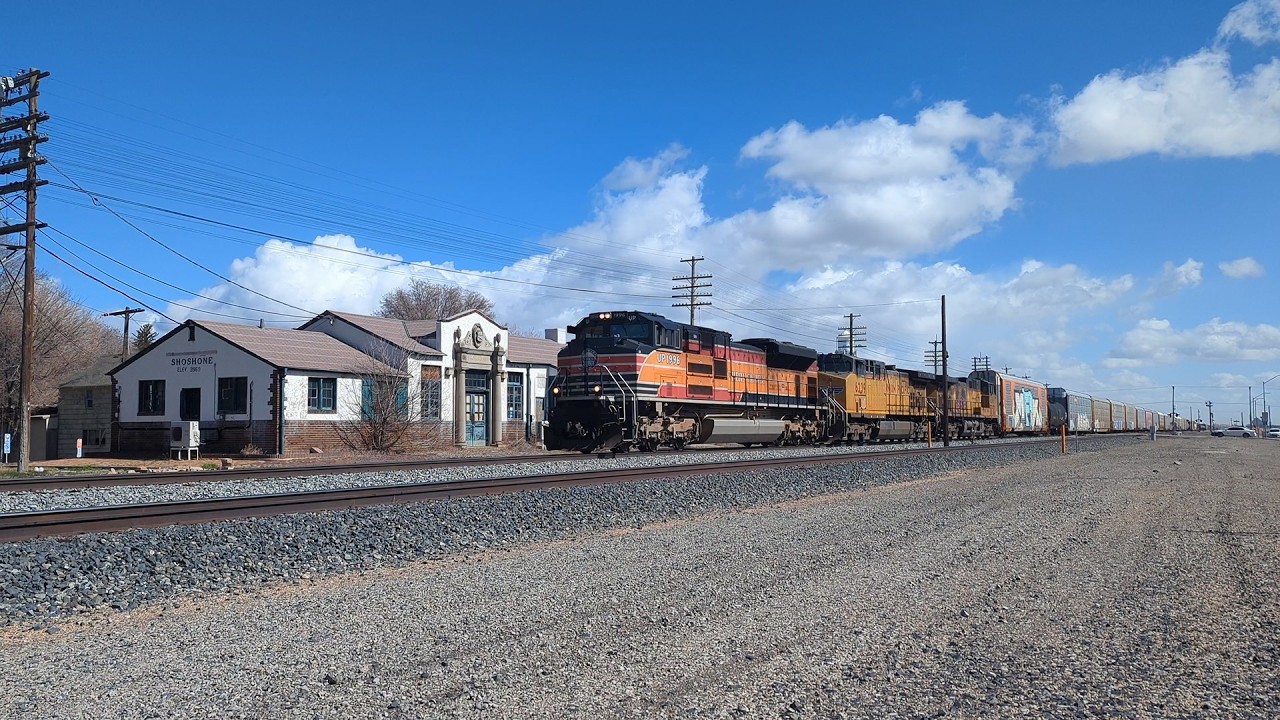Railfanning 3/14/2026: UP 1996 Across the Nampa Sub, 120 Mile Chase!