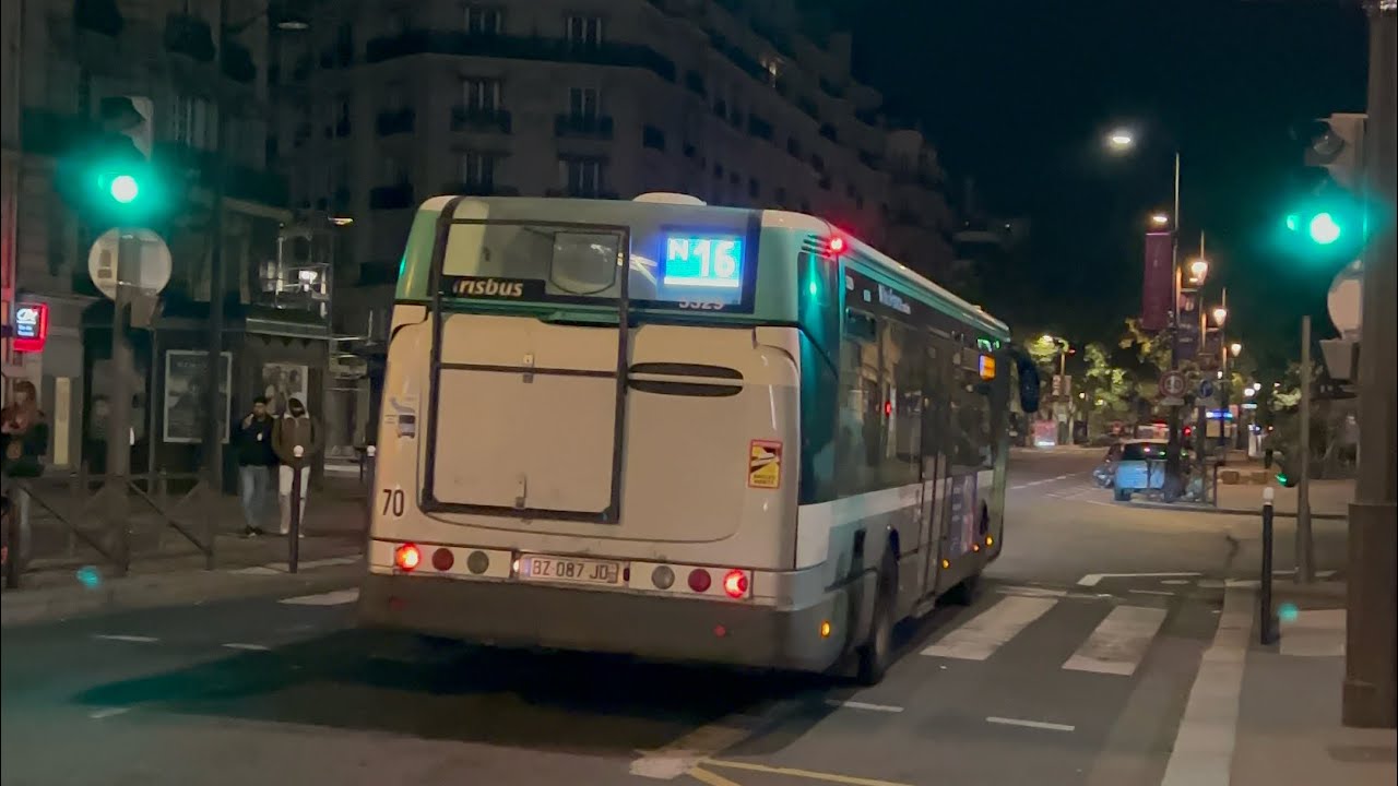 KICKDOWN - Irisbus Citelis 12 EEV ZF n*5329 sur la Ligne N16