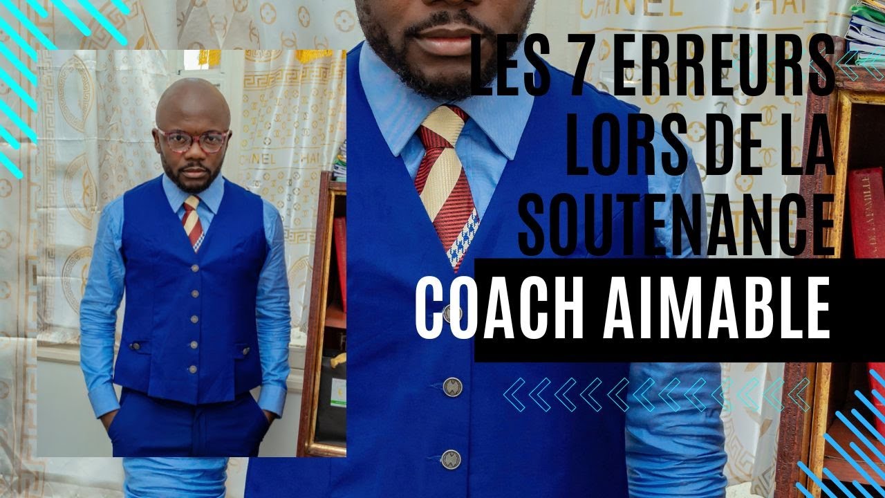 Coach Aimable MITHOU - Les 7 erreurs à éviter lors de sa soutenance