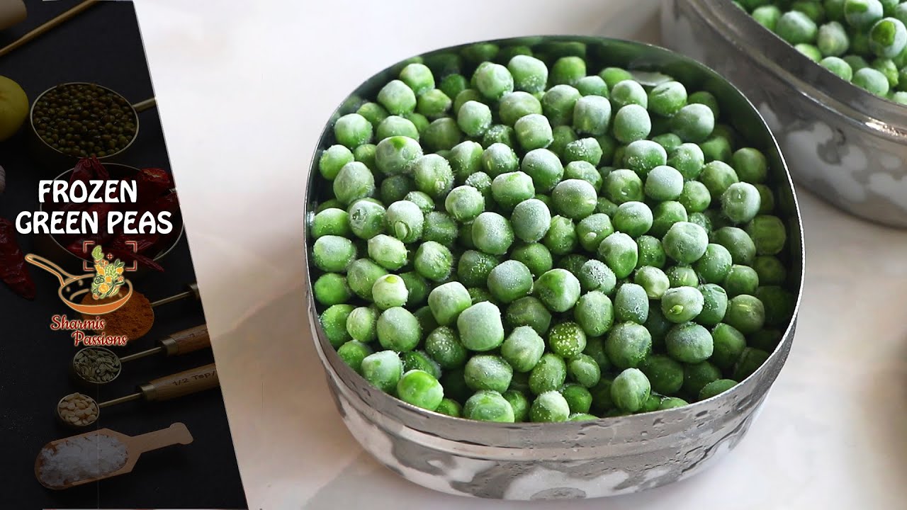 Frozen Peas | How to store Green Peas for a long time