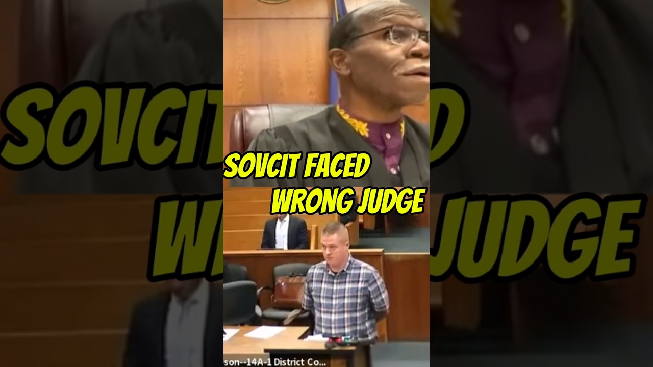 Sovereign Citizen&rsquo;s Outrageous Demands Literally CRUSHED #court #karen #justice #judgesimpson #cases