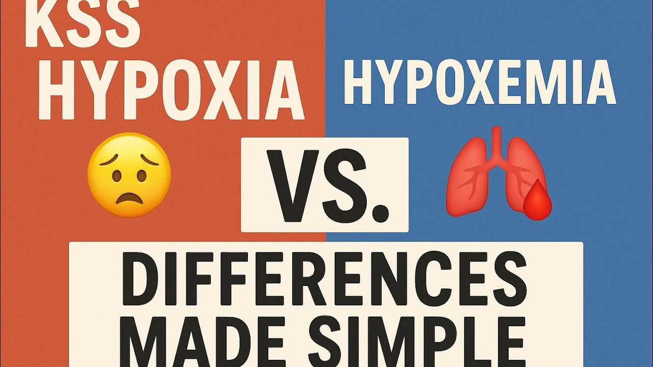 Hypoxia vs. Hypoxemia | difference explained in less than 5 min