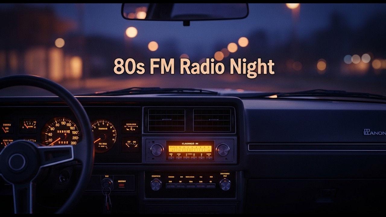 80s Night Drive Love Songs – FM Radio Edition 🌙 Midnight Memories – 80s Romantic Hits