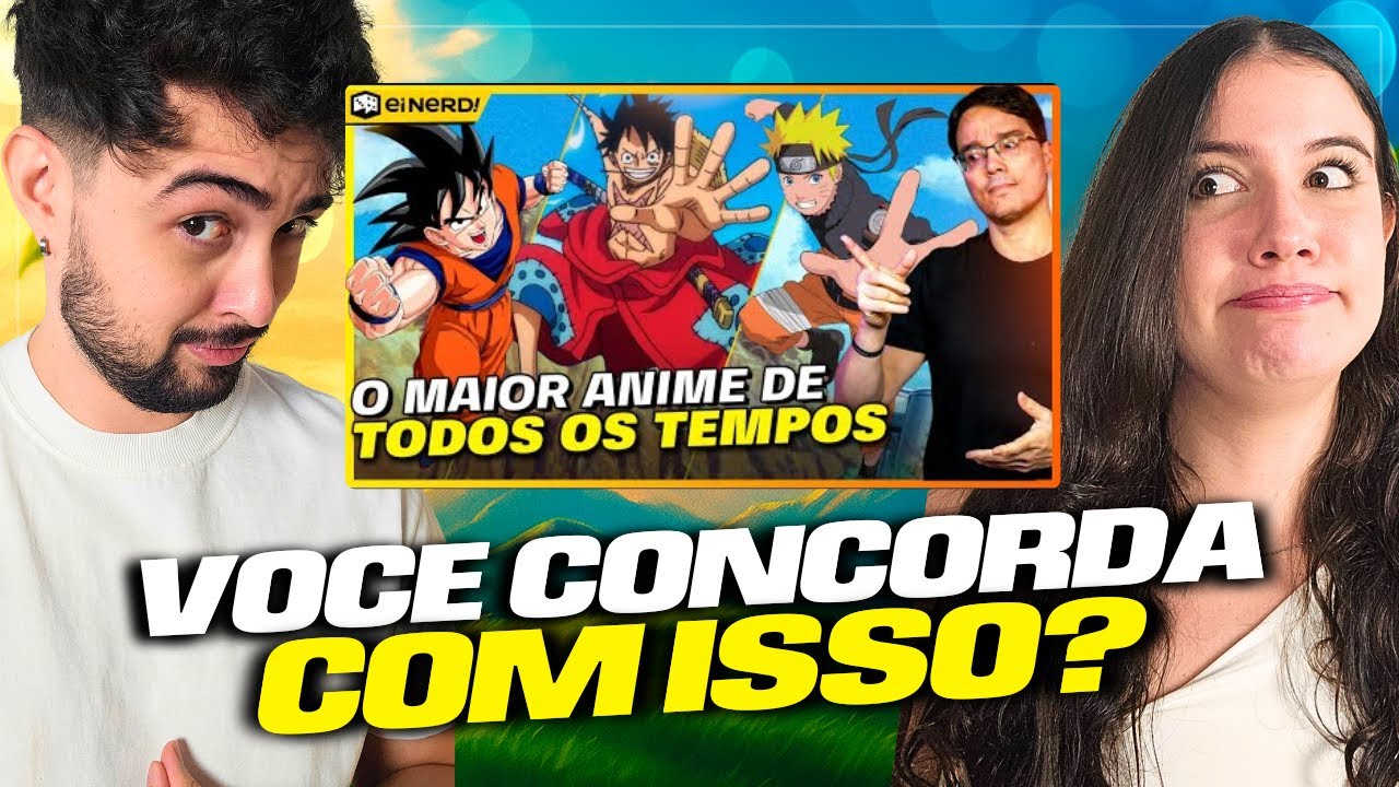 ONE PIECE SUPEROU NARUTO E DRAGON BALL? React