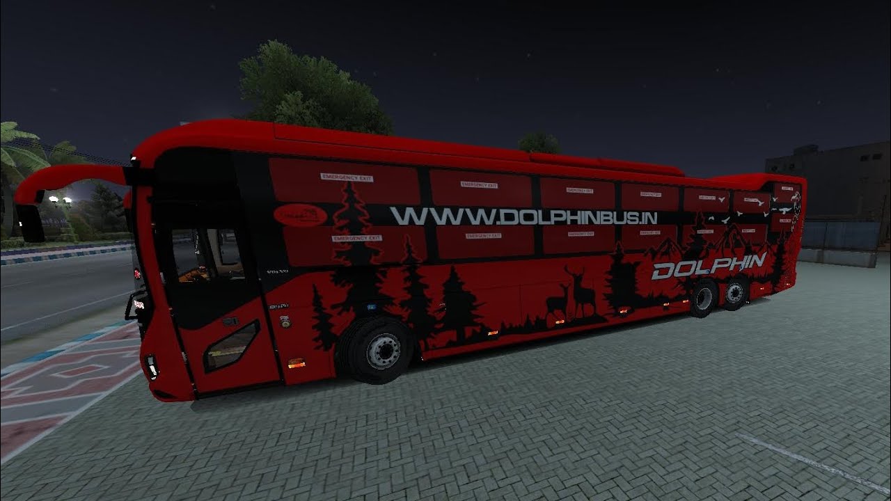 Volvo bus mod #viralvideo #bussidindonesia #eurotrucksimulator2 #bestgame