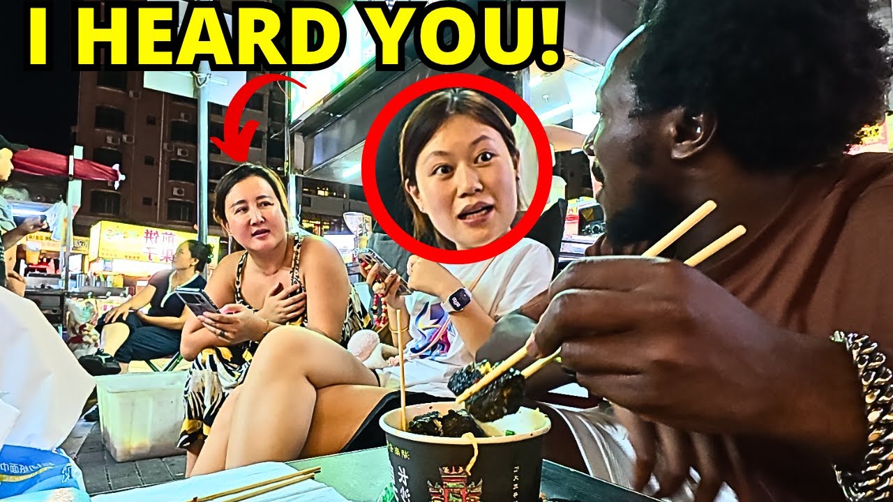 Chinese girls did not know I could speak Chinese until this happened, they got shocked!