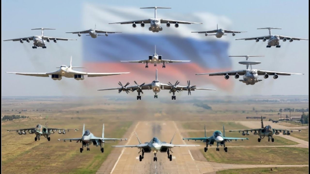 Russian Air Force Power 2026 — Top Modern VKS Jets, Bombers & Support Aircraft