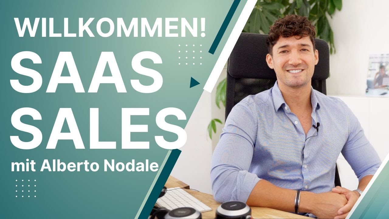 Willkommen zu SaaS Sales mit Alberto Nodale!