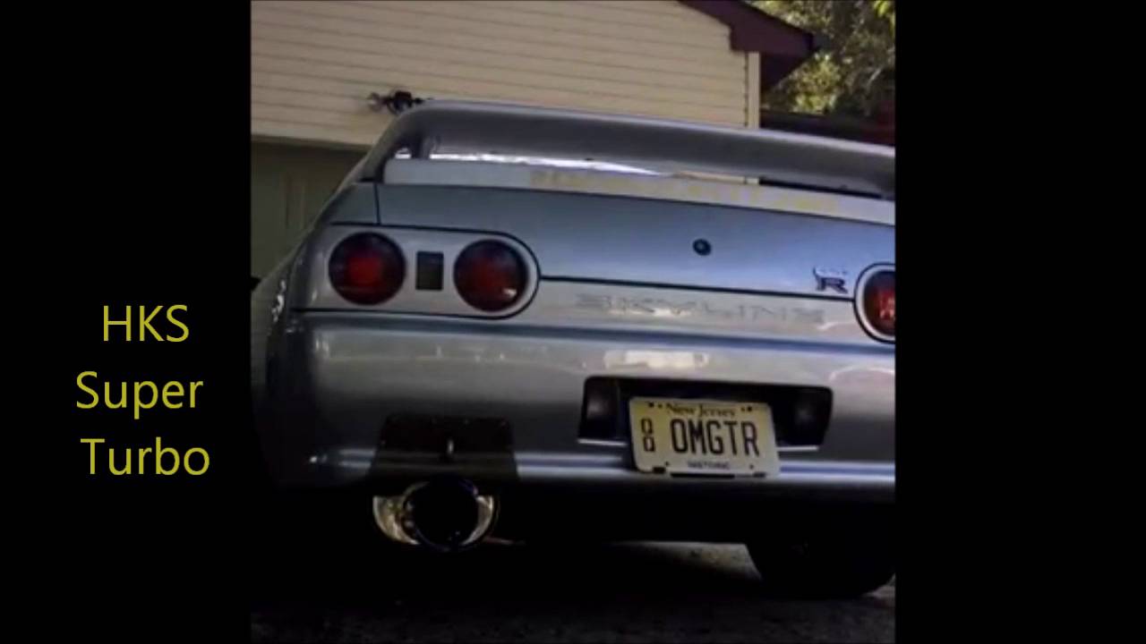 BNR32 GTR HKS Super Turbo Exhaust