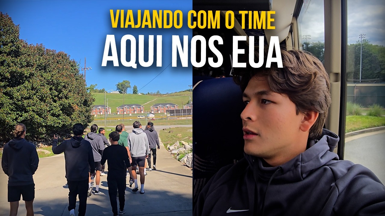 Jogo Fora de Casa na Vida de um Estudante Atleta de 19 Anos nos EUA
