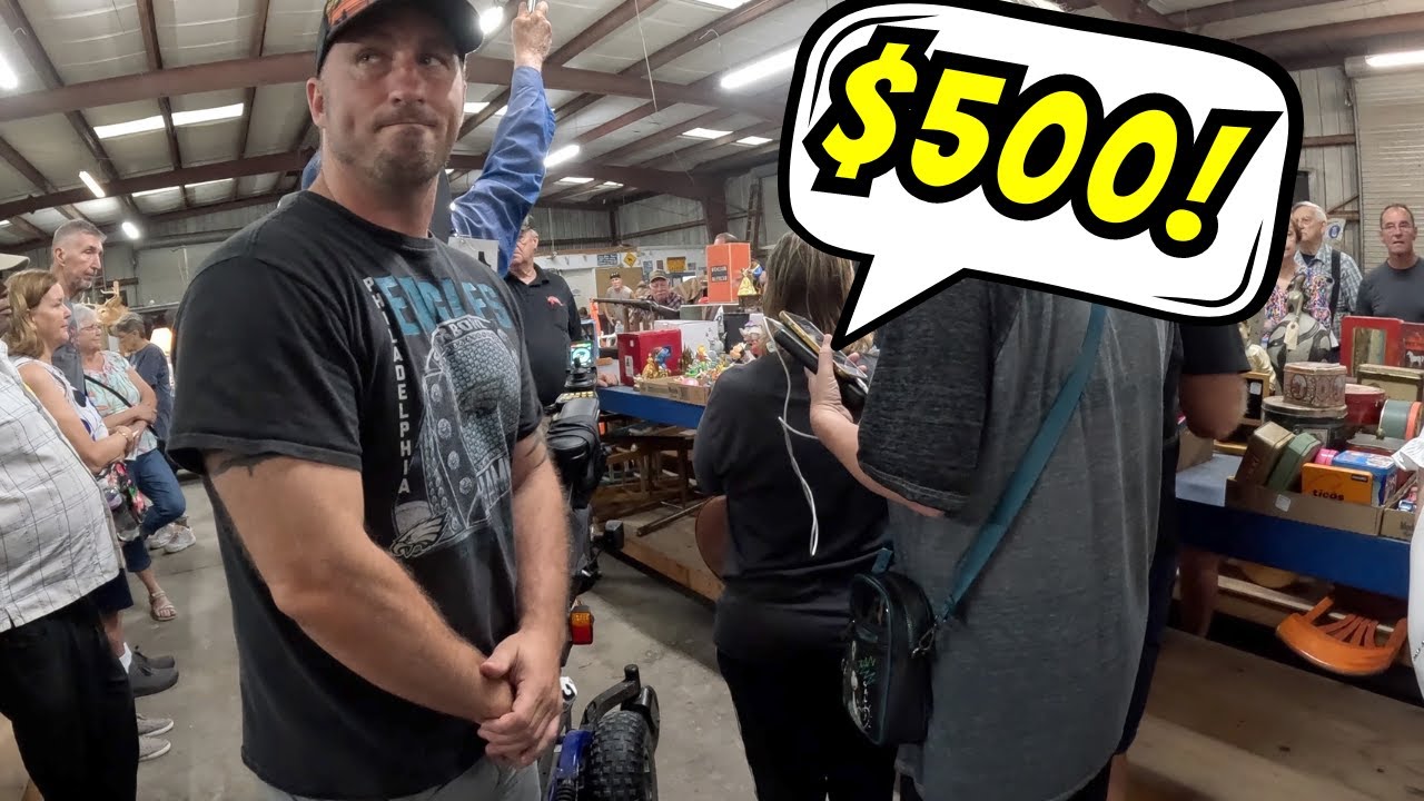 Heated Auction Battle: Rare Treasures Spark Intense Bidding War!