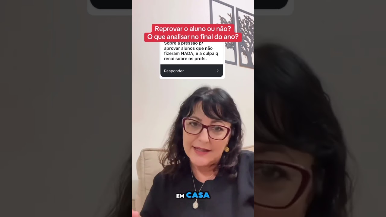 Devo reprovar ou n&atilde;o o aluno? O que analisar? #professora #escola #alunos