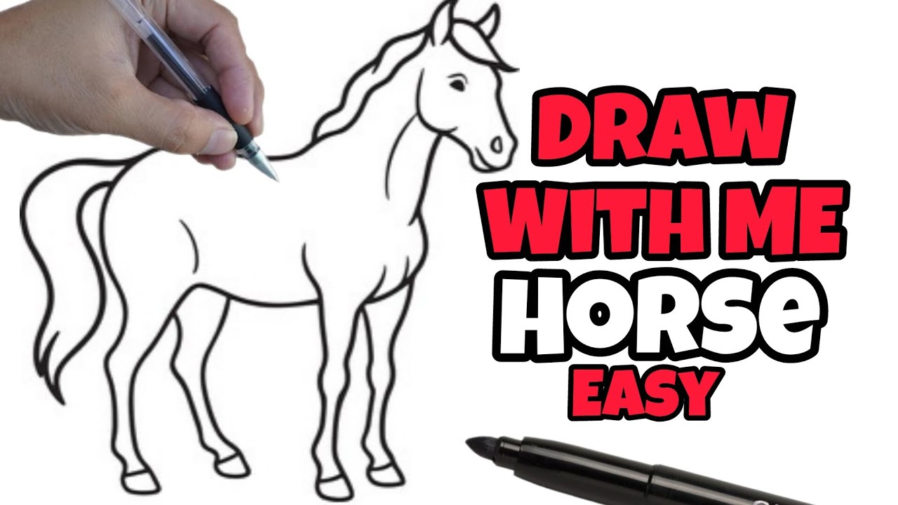Drawing Easy horse