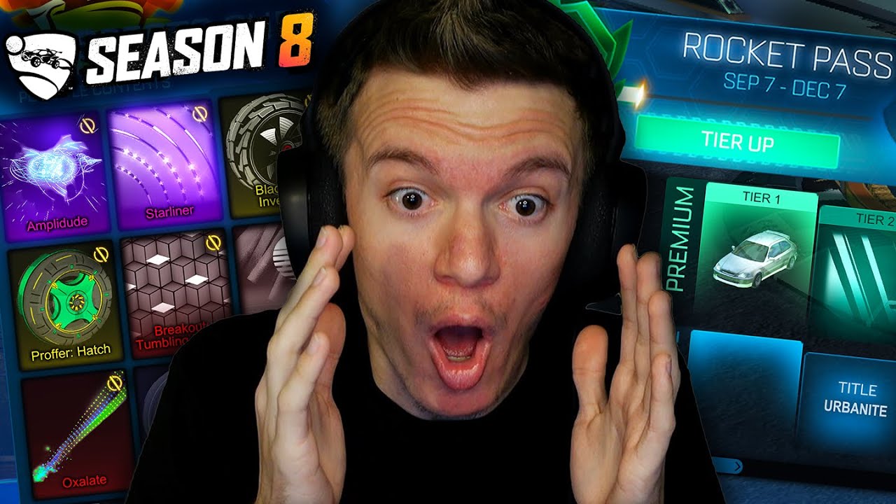 ВСЁ *НОВОЕ* В 8 СЕЗОНЕ ROCKET LEAGUE! (НАГРАДЫ + ПРЕДМЕТЫ)