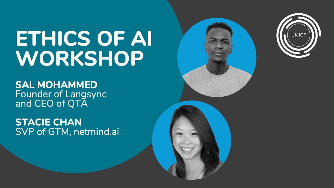 UK IGF 2025 - Ethics of AI Workshop
