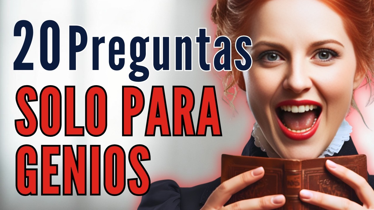 20 Preguntas DIFÍCILES de Cultura General: La Verdad OSCURA de la Historia🕯️
