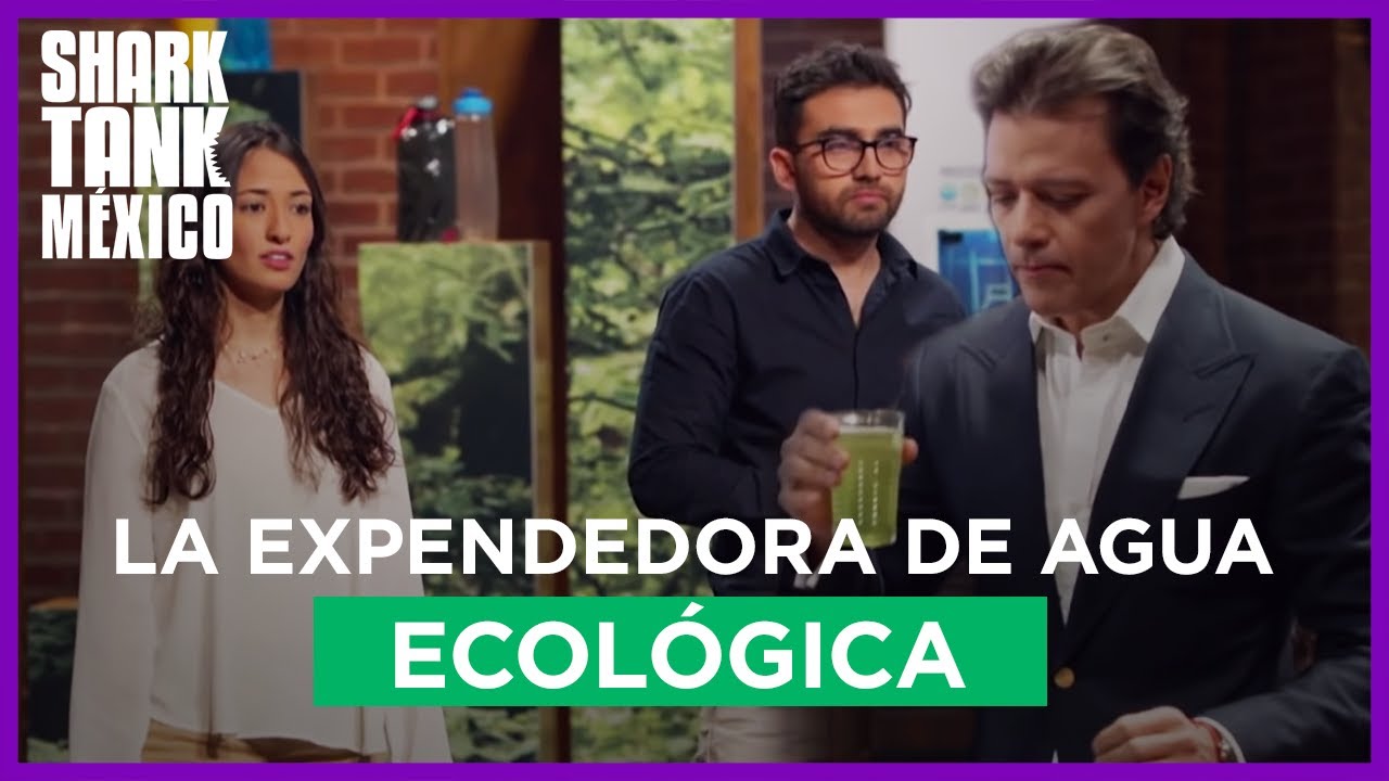 Una expendedora de agua de sabores muy ecológica | Shark Tank México
