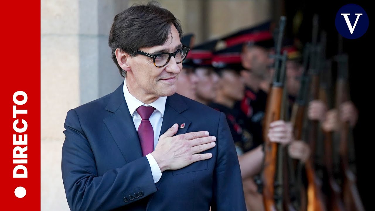 La toma de posesión de Salvador Illa como president de la Generalitat