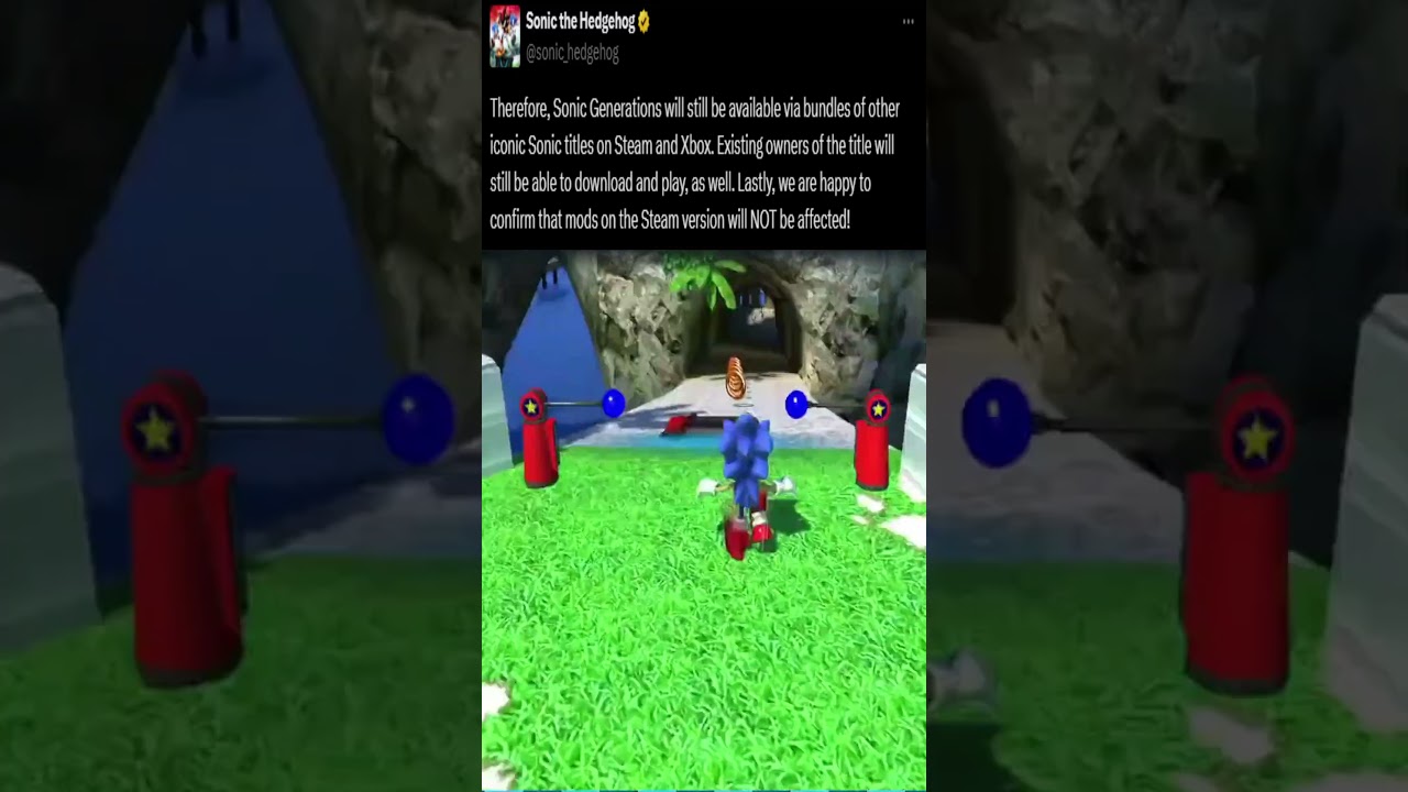 Sonic Generations is Getting Delisted?!?