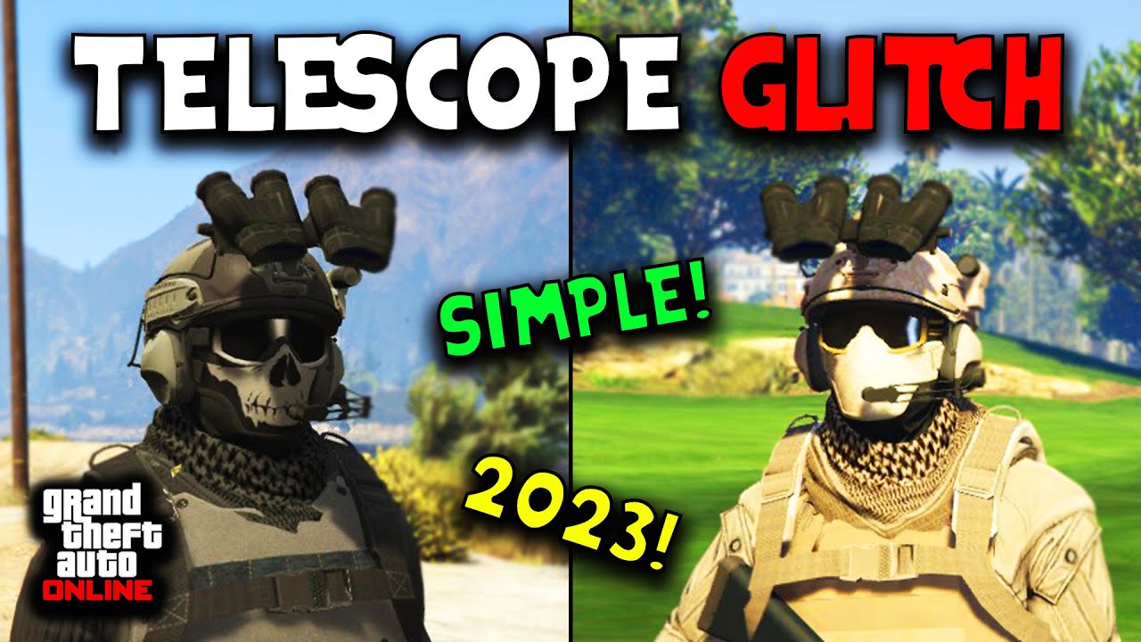 Telescope / Mask Glitch | GTA Online (2023)