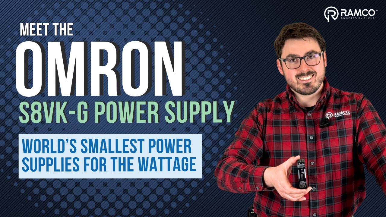 Omron S8VK-G Series Power Supplies: Compact, Reliable, and Built for Harsh Environments