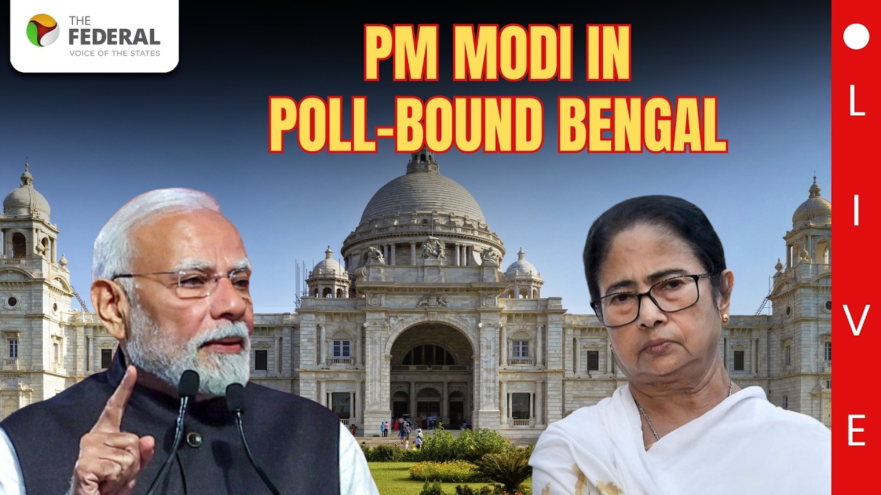 LIVE: PM Modi in Kolkata | Unveils major highway projects worth Rs 18,680 cr in Bengal