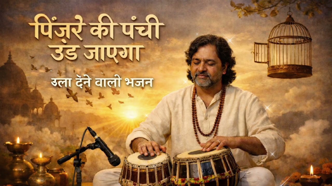 पिंजरे की पंची उड़ जाएगा  रुला देने वाला निर्गुण भजन  Life Reality bhajan..... 