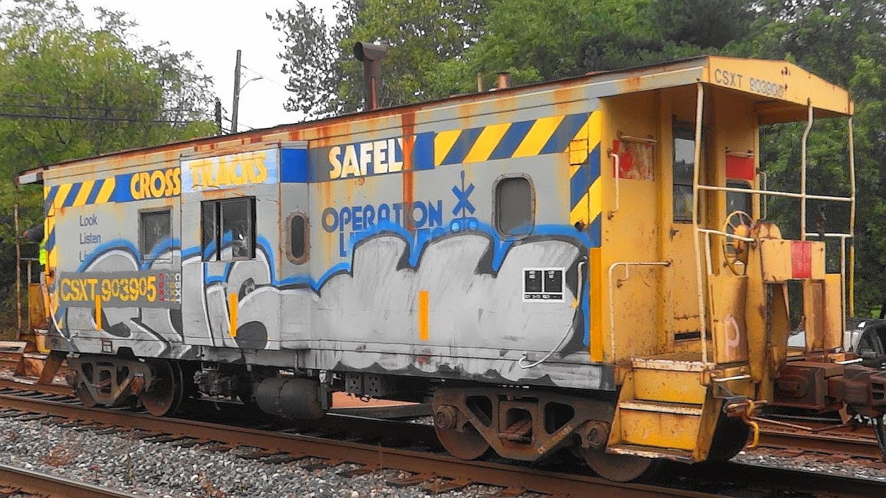 Lots of CSX Trains, MARC Trains, & Railfans In St Denis