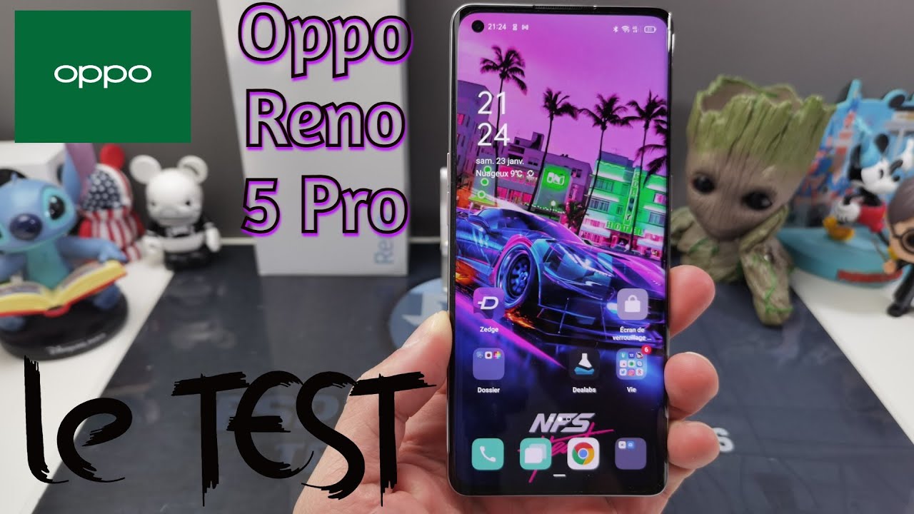 Oppo reno 5 pro le TEST petit évolution