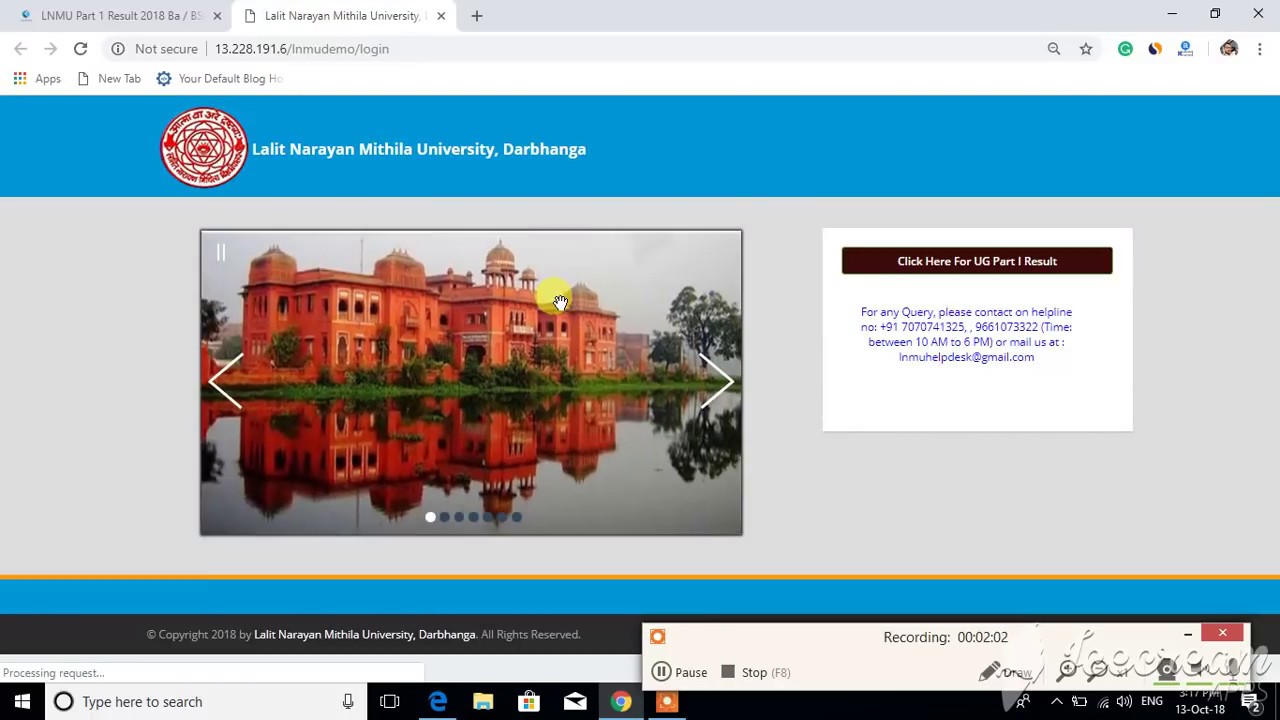 LNMU Part 1 Result 2019 Ba / BSC/ Bcom Check Now Online Here