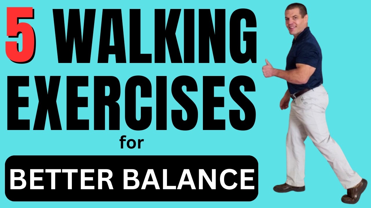 5 Simple Walking Exercises to Improve Balance and Stability (Age 60+)
