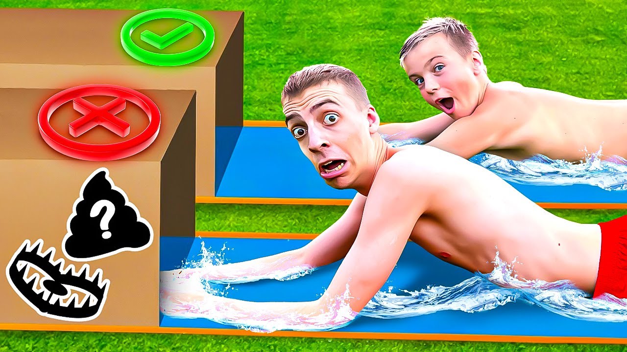 Rutsche NICHT in die FALSCHE MYSTERY BOX! 😳 (Unfall)