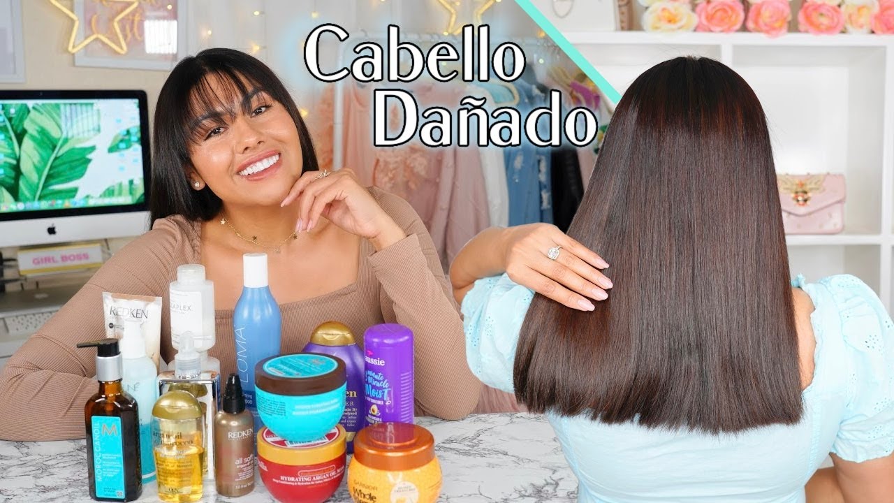 Los mejores productos para el cabello| productos de farmacia y alta gama ♡Reparación e hidratación.