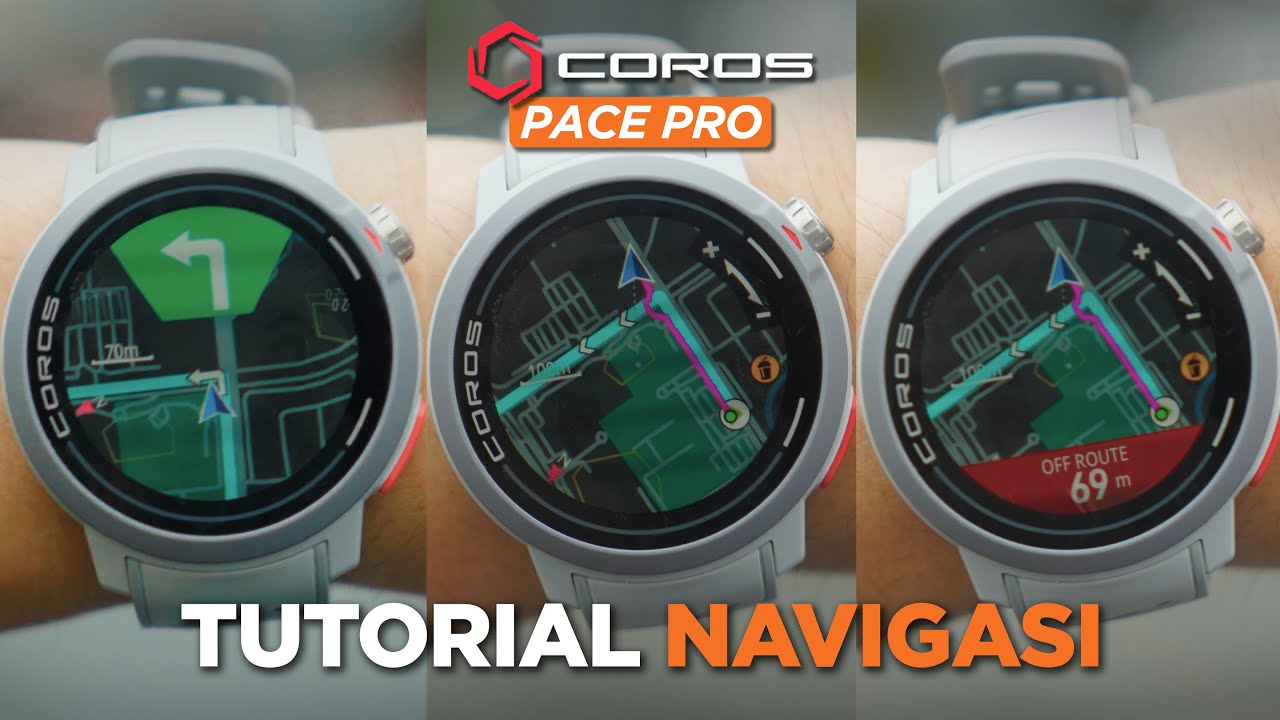 TUTORIAL DOWNLOAD PETA, BUAT COURSE & BERNAVIGASI DASAR PAKAI COROS PACE PRO
