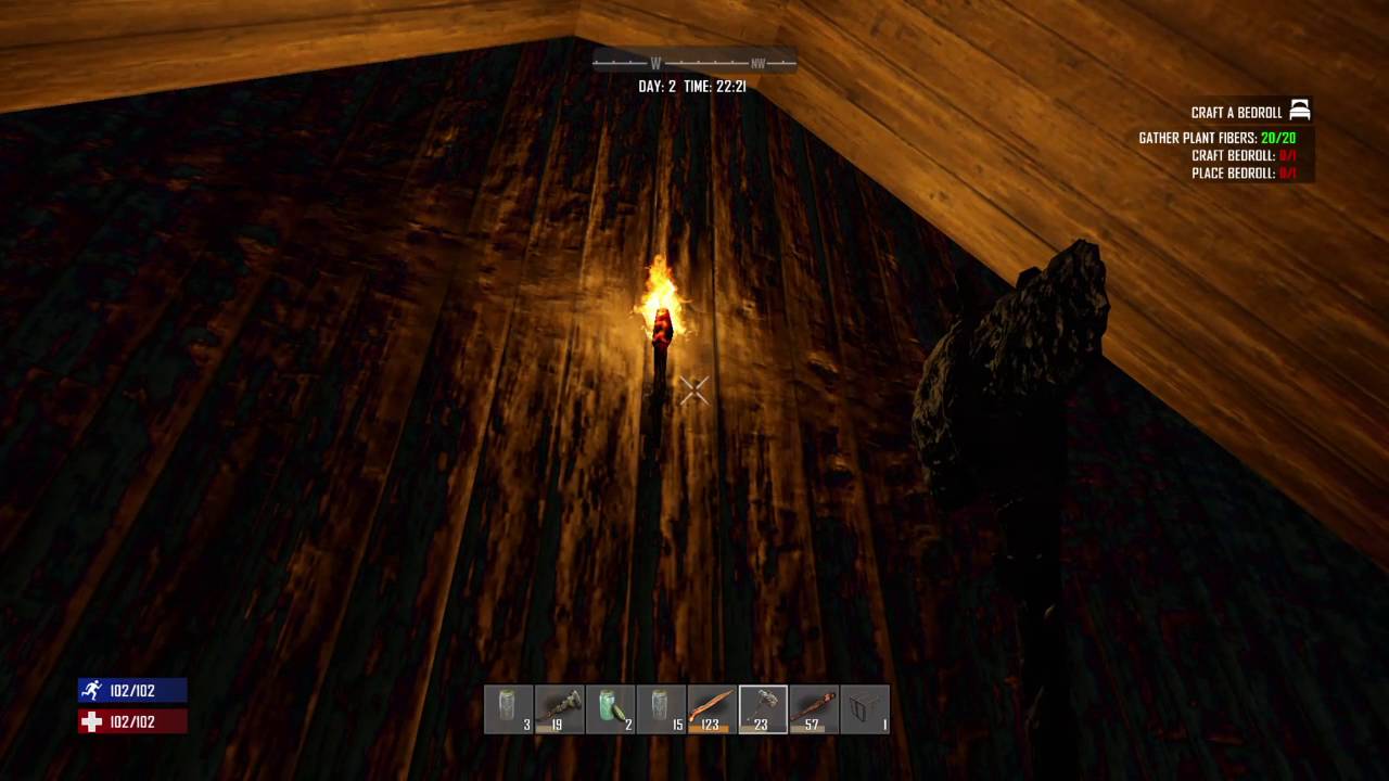 7 Days to Die:  First night at the farm.