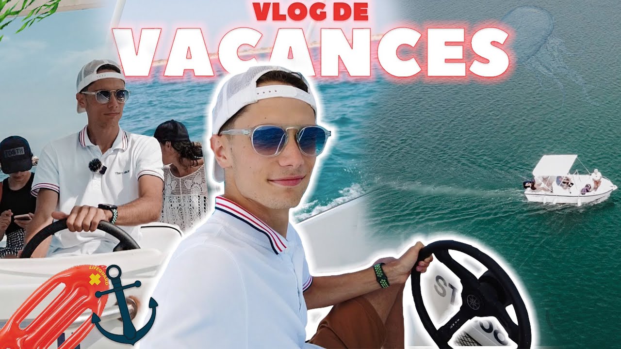 Je navigue en MER avec un BATEAU sans permis ! (ça secoue!)