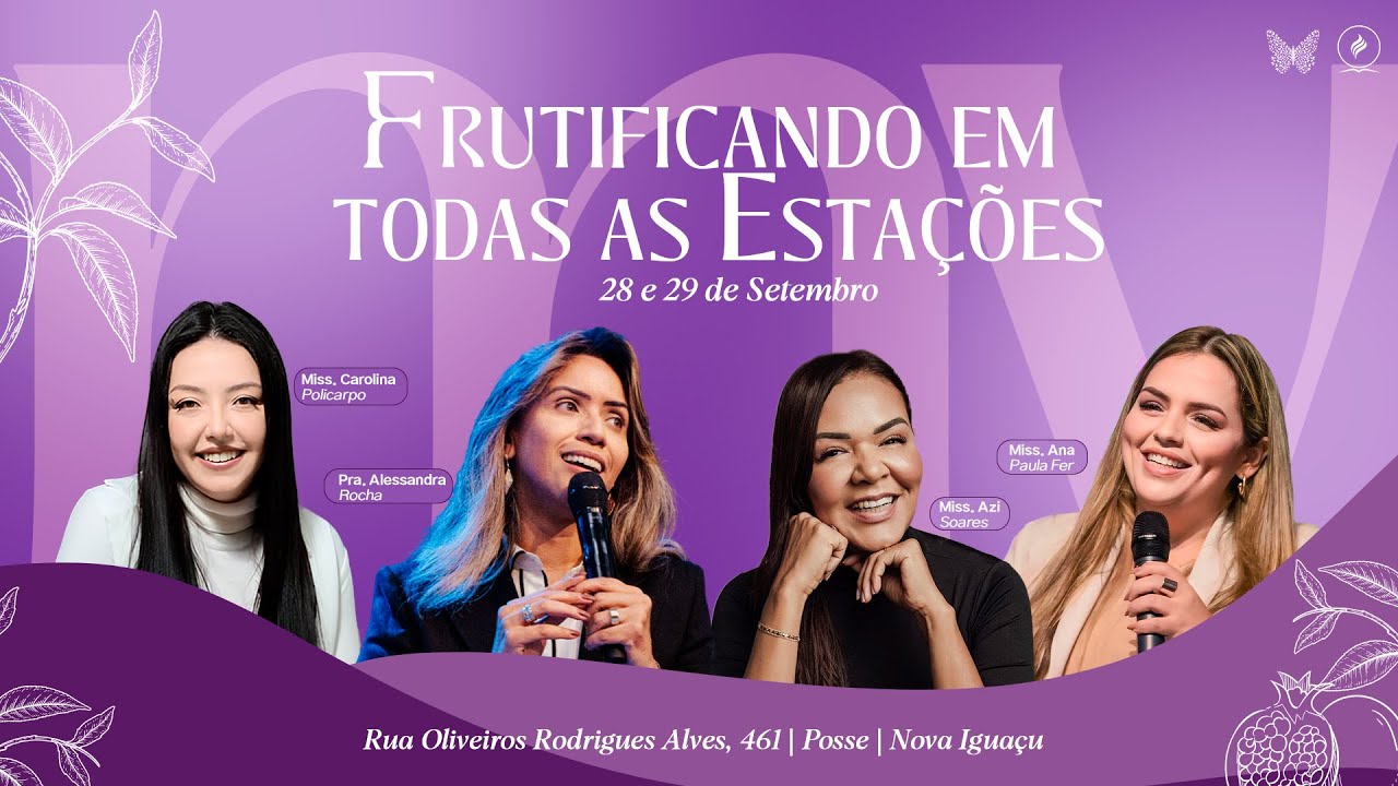 Coferencia Mulheres Vitoriosa  | Miss. Azi Soares  | 29/09/2025