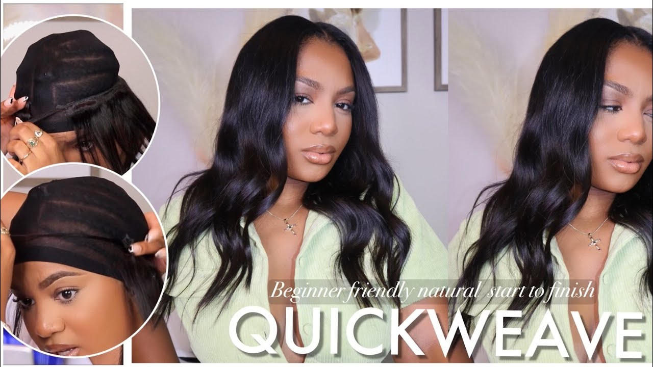 QUICKWEAVE FOR BEGINNERS| REALISTIC SEW-IN LOOK, FINE HAIRTYPE ft. ISEEHAIR