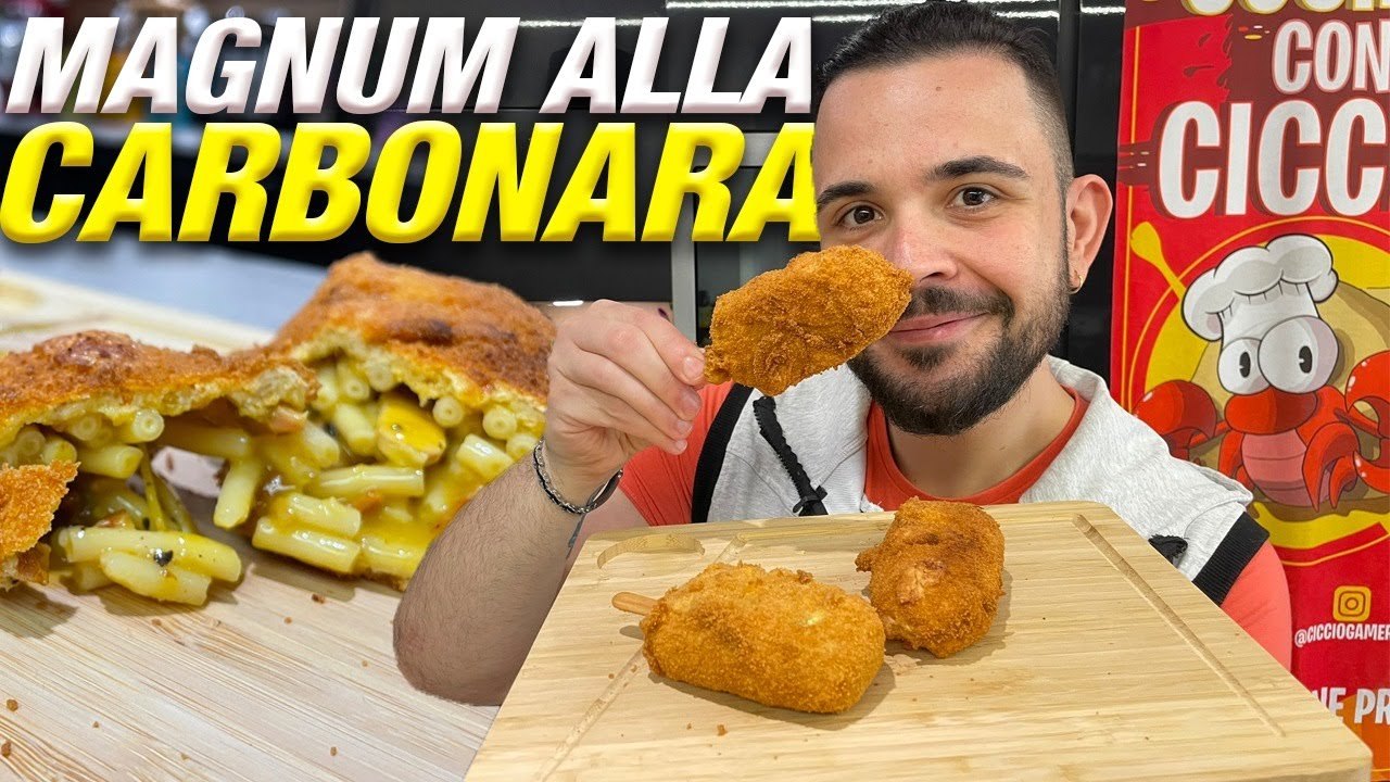 il MAGNUM ALLA CARBONARA by CiccioGamer89! PAZZESCO.