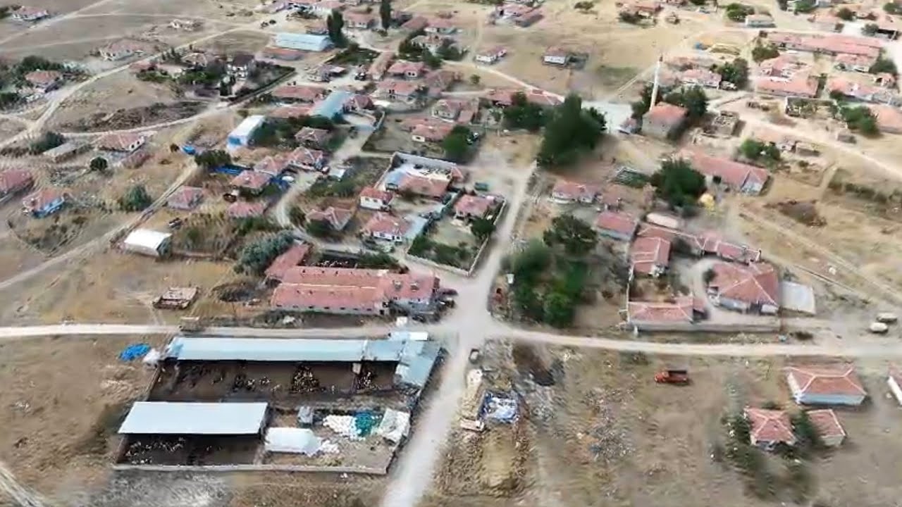 Kırşehir GÖLLÜ Köyü Drone Görüntüleri