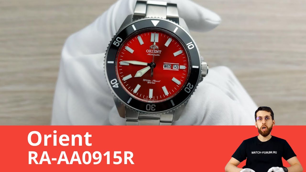 Красные Kanno / Orient RA-AA0915R