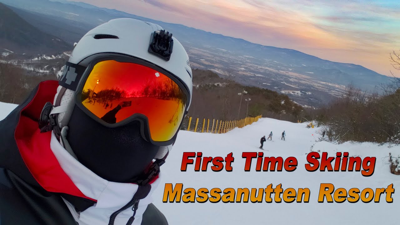 Skiing Massanutten Resort in Virginia (4K)