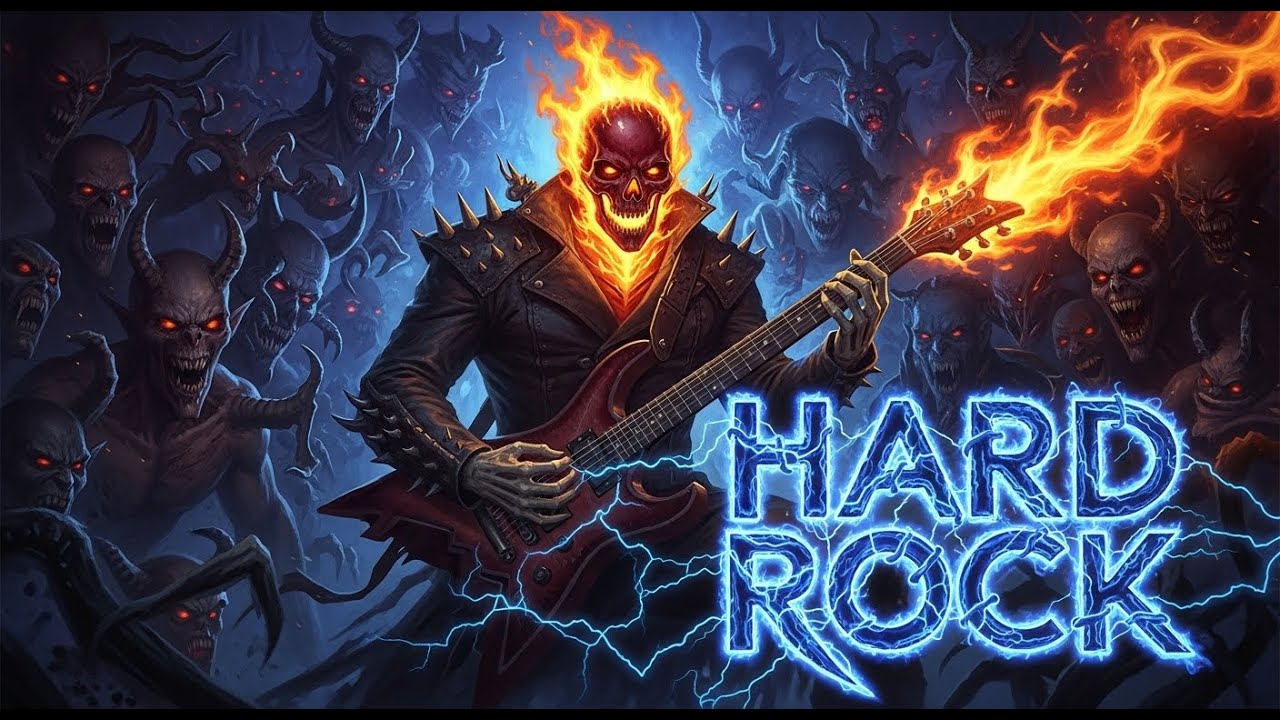 Devil Rocker AGGRESSIVE MUSIC MIX 💀 Hard Rock Music Mix 💀 Rock Gym Workout Music Mix DEVIL SOUND