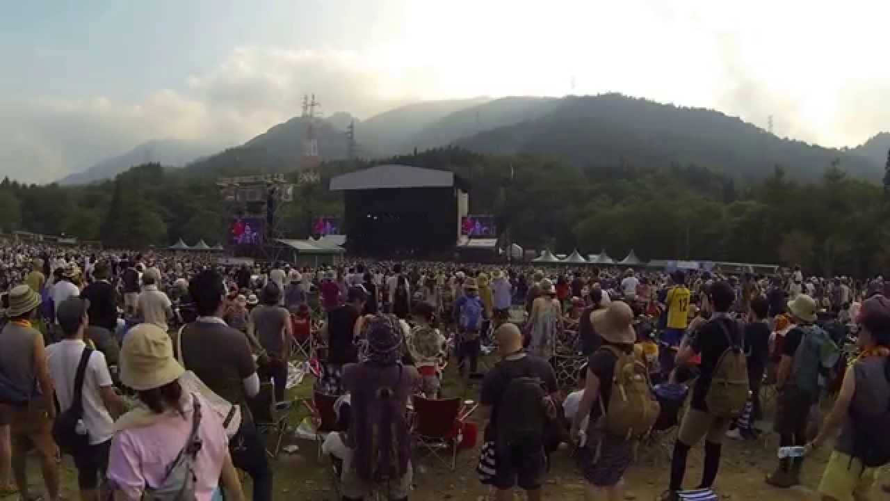 Fuji Rock 2014 Travis - Why does it always rain on me