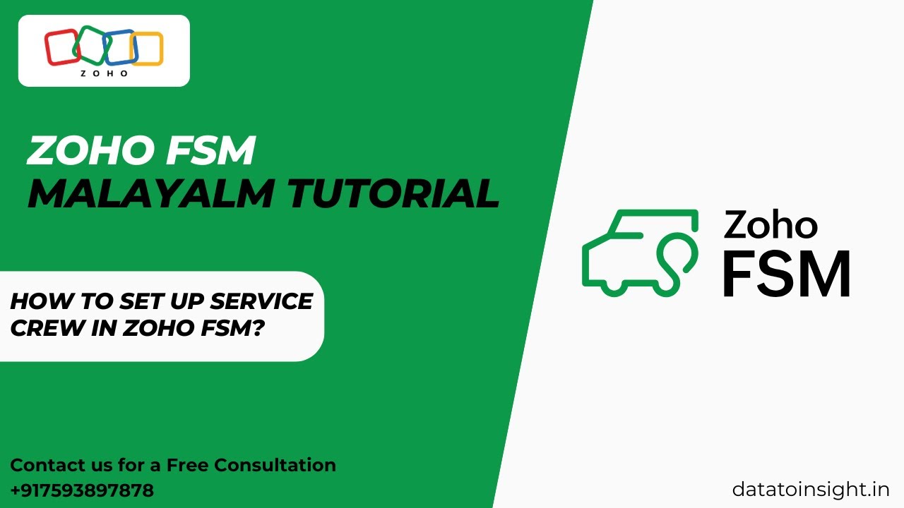 Как настроить сервисную бригаду в Zoho FSM | Пошаговое руководство #zohofsm #биллинг #бизнес #zoho
