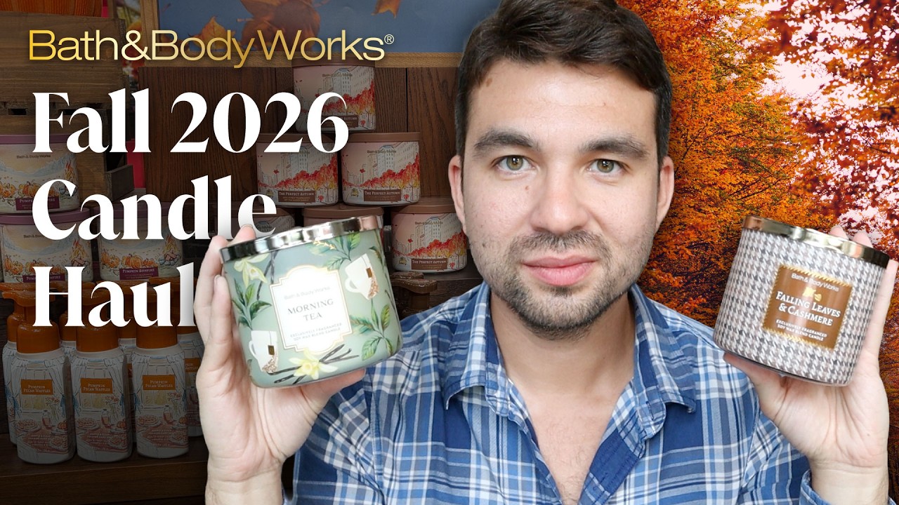 НОВИНКИ ОСЕННИХ свечей 2026 &mdash; покупка в Bath & Body Works