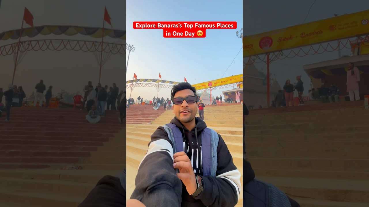 Explore Banaras&rsquo; Top Fomous Places In One Day 😍🙏🏻 #thingstodo #placetovisit #travel #varanasi