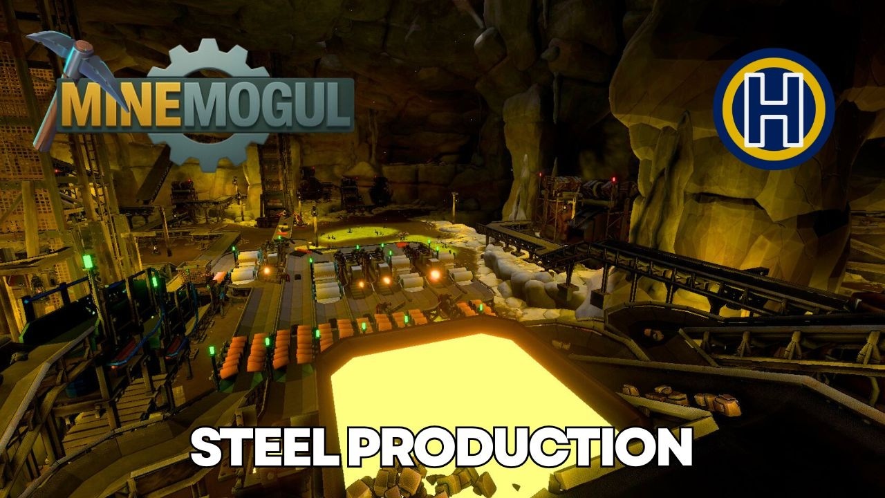 Steel production begins during another redesign! | Ep 4, Mine Mogul