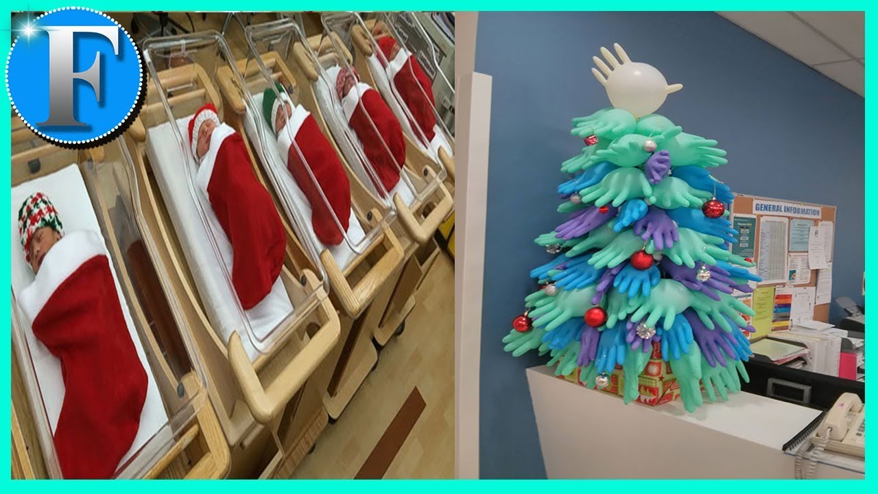 10+ Hospital Christmas Decorations That Show Medical Staff Are The Most Creative People Ever