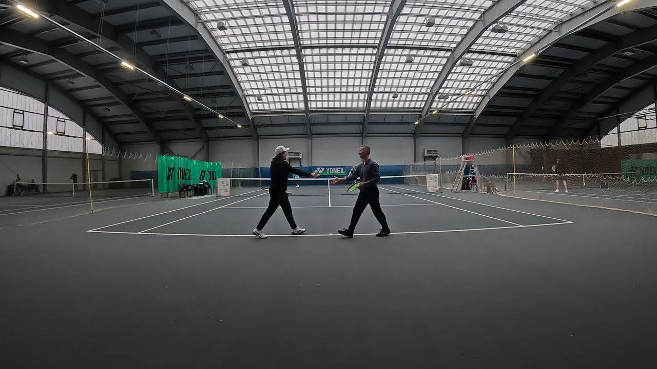 Tennis amateur training game